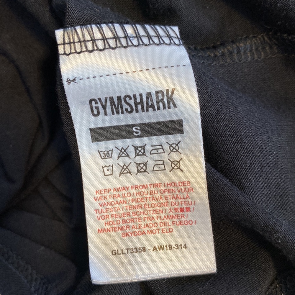 Gymshark Open Back Long Sleeve Workout Top Size Small Athleisure Activewear - Picture 6 of 9